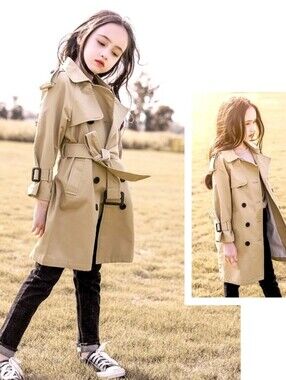 The North Face trench coat for girls/teens S/ petite 7-8
